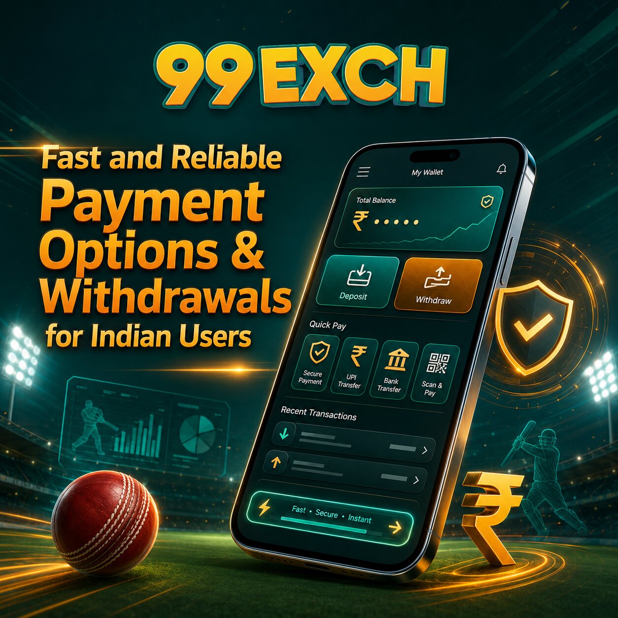 Fast and Reliable Payment Options & Withdrawals for Indian Users
